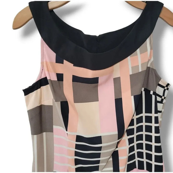 Connected Apparel women's multicolor sleeveless shift dress  - size 14 - Picture 5 of 8